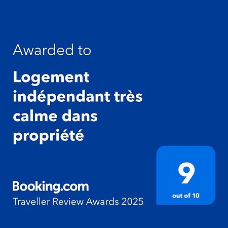Logement Independant Tres Calme Dans Propriete Saint-Loubès Extérieur photo